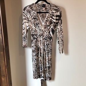 Leopard print dress